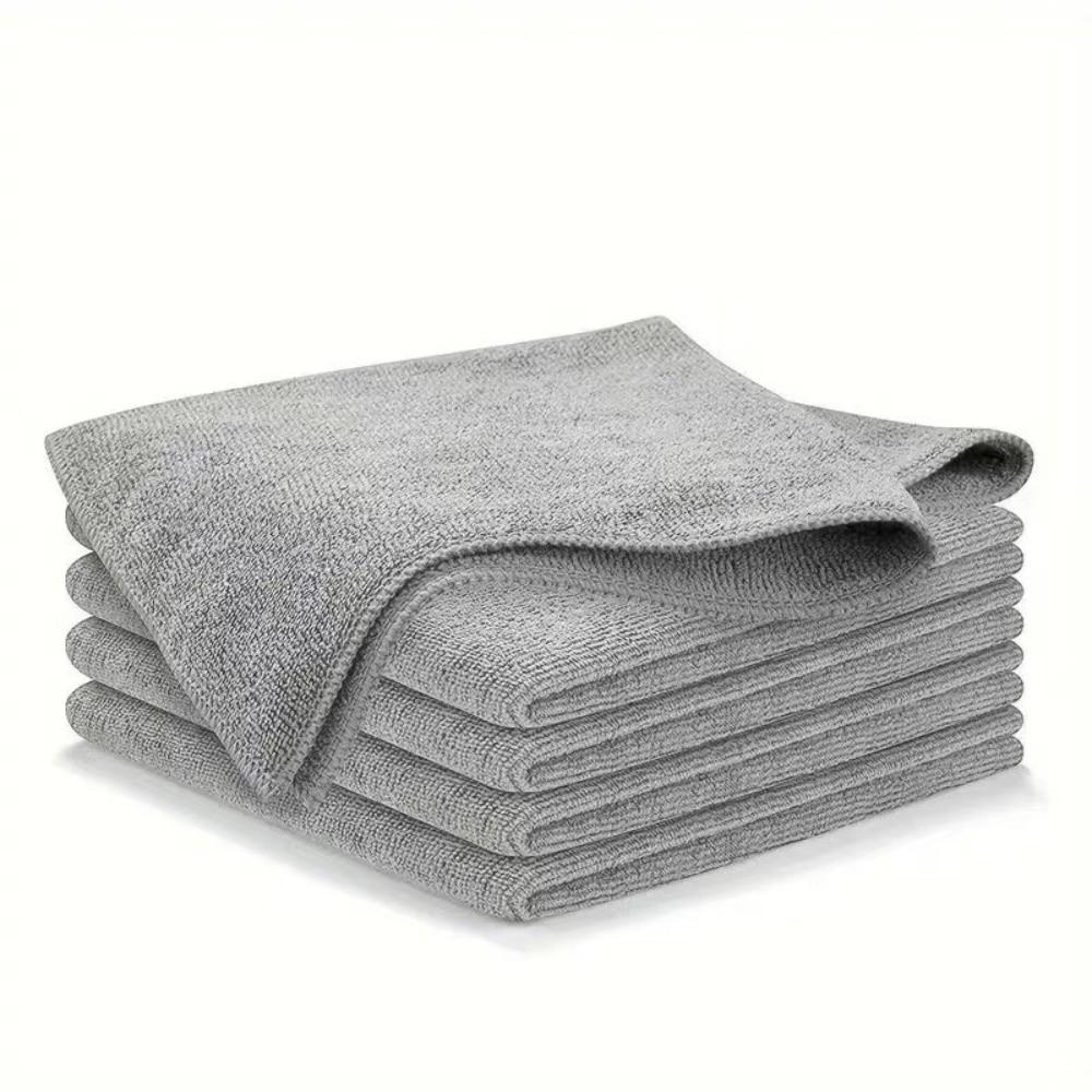 No Trace Wipe Cloth Soft Microfiber Cleaning Cloth Multifunctional Car Cleaning Cloth  Bowl