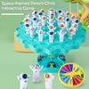 1 Set Interactive Astronaut Balance Game Fun Early Education Desktop Smooth Space Puzzle Toy for Kids