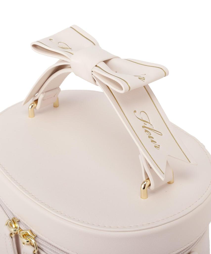 Maison de FLEUR FLEUR Chocolate Cube Bag Brown F Handbag 08001299600