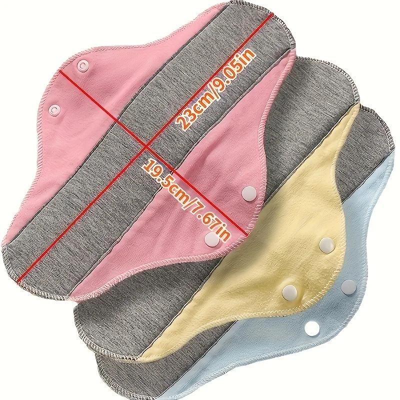 1/7/9/12Pcs Washable Incontinence Pad Reusable, Elderly Care, Panty Liner Feminine Hygiene Mat, Elderly Urine Leakage Prevention