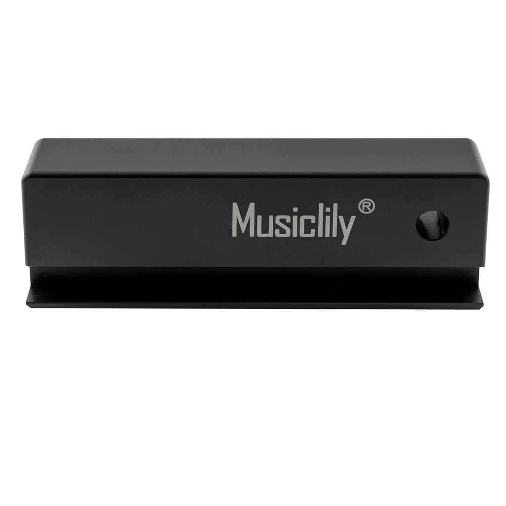 Musiclily Pro 4.5-inch Aluminum Fret Beam Leveling File Bar Fret Polishing Tool for Electric GuitarBass Repair and Maintenance