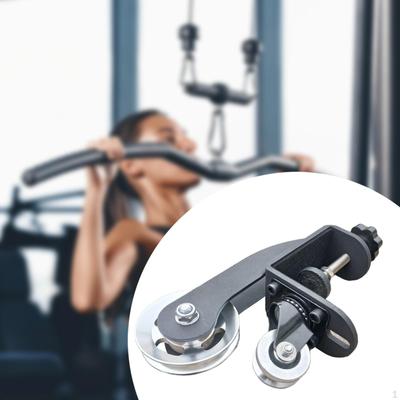 Tavolo da Allenamento per Braccio di Ferro Sistema di Cavi con Puleggia Attrezzatura per Fitness Casalingo Fai da Te Forza
