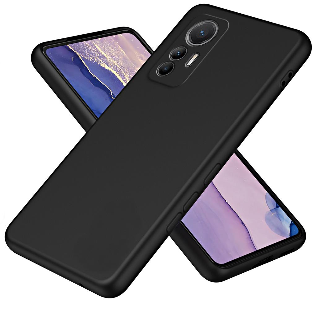 Luxury Liquid Silicone Case For Xiaomi Mi12 Lite 12Lite Fundas Shockproof Soft Phone Cover Xiaomi Mi 12 Lite Case