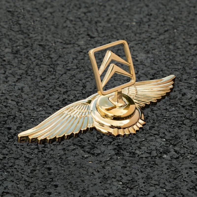 AKE3   Metal Car Hood Emblem Badge for Citroen C1 C2 C3 C4 C4L C5 Saxo Xsara Picasso DS3 DS4 DS6 C1 Berlingo Front Cover Stickers