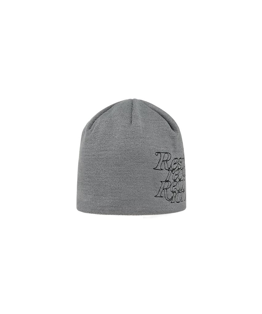 REST&RECREATION Stitch Logo Beanie - Charcoal