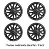 Full-Cover Hubcaps for Tesla Model 3: Stylish 18-Inch Thunder Wheel Covers