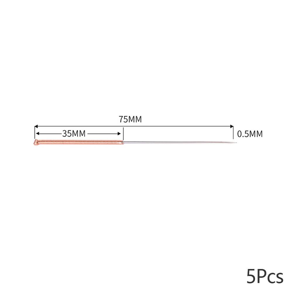 5 buc instrumente imprimantă 3D ace de curățare a duzei din oțel inoxidabil E3D V6 duză MK8 burghie ac pentru imprimanta 3D Ender 3 V2