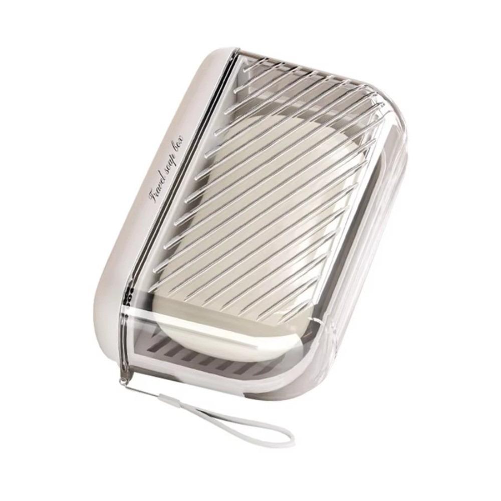 Portable Soap Box Pink Bathroom Soap Rack New Travel Soap Dish  Outdoor Tourism