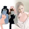 Adorable Plush Cat Design Water Injection Hot Water Bag Soft Durable Pvc Material For Cozy Warmth