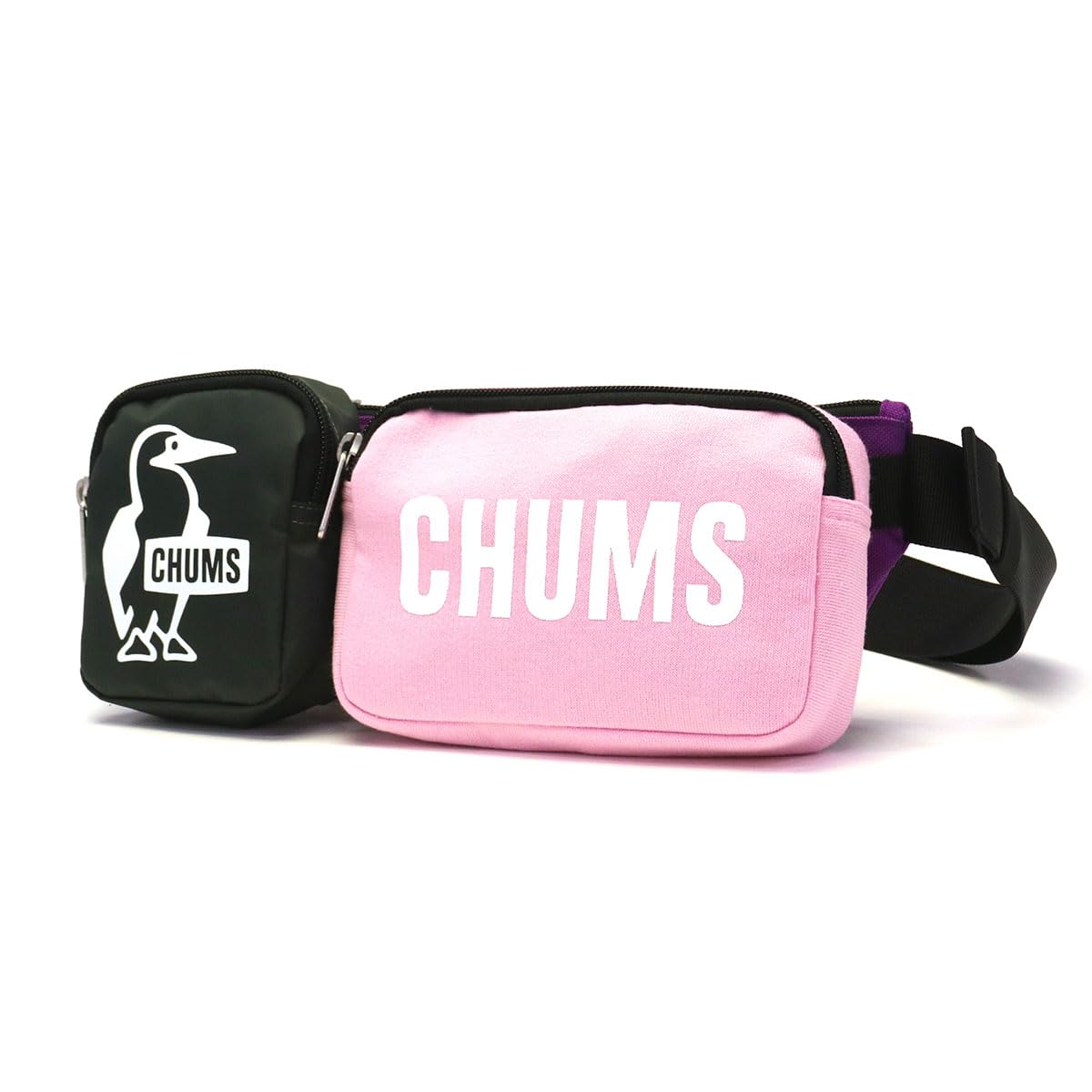 

Shoulder Bag 3 Pouch Body Bag Sweat Nylon [Chums] Men s рожевий