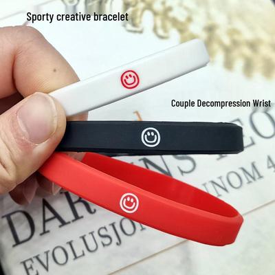 Pulsera Elástica Deportiva para Parejas - Pulsera para Alivio del Estrés para Estudiantes y Chicas