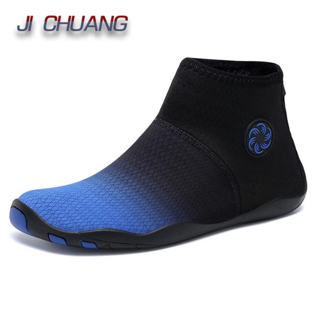 Men Aqua Shoes Women Diving Socks Barefoot Swimming Water Shoes Upstream Beach Wading Sports Sneakers For Fitness Yoga Surfing