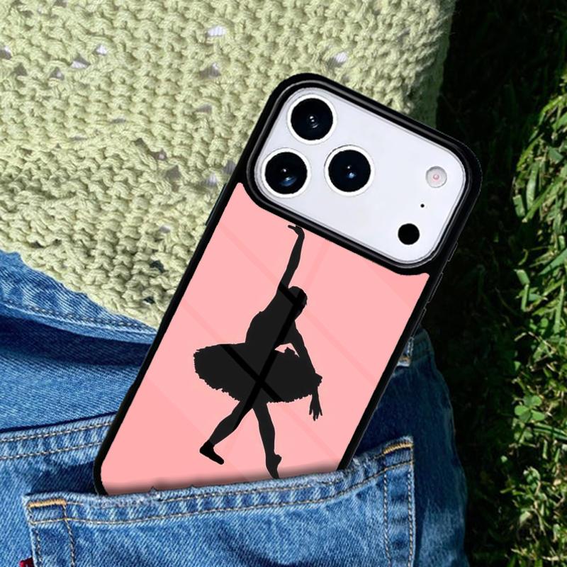 Ballerina Ballet Shoes Dance Girl Phone Case Cover for IPhone 11 12 13 14 15 16e 17 Pro Max Coque for IPhone 17 Air