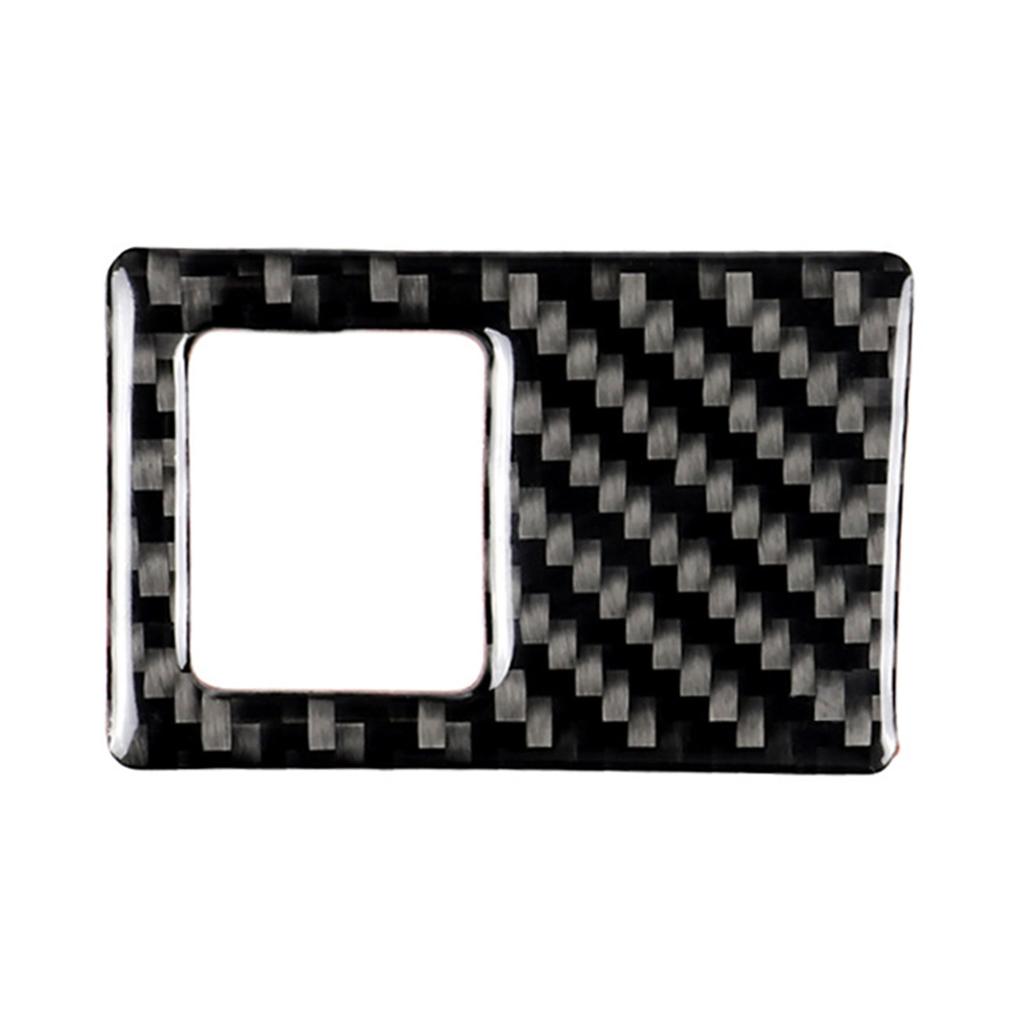 High Durability Carbon Fiber Warning Light Cover Sticker Area Stickers Suitable for Golf 7 Personalizing Interior Design