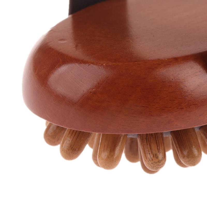 Body Anti Cellulite Brush Soothing Wooden Essential Oil Spa Air Cushion Massage Hair Comb Scalp Massage Brush Body Massager