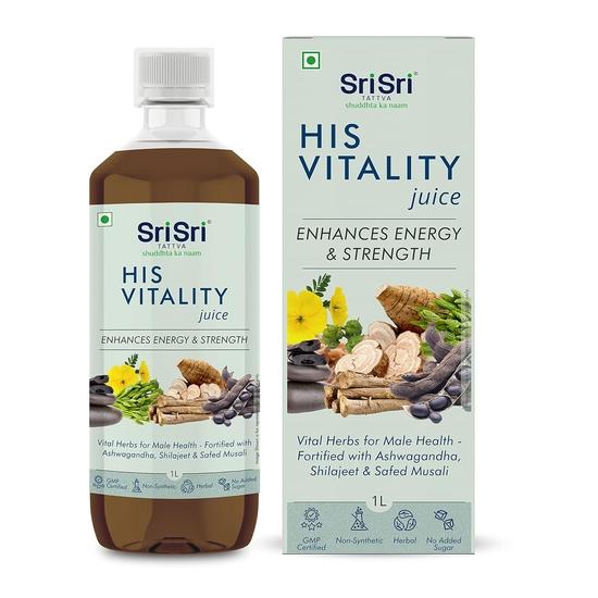 

Sri Sri Tattva Сік His Vitality Juice - підвищує енергію та силу, 1 л