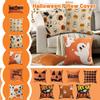 Halloween Plush Embroidered Pillowcase Living Room Sofa Party Decoration