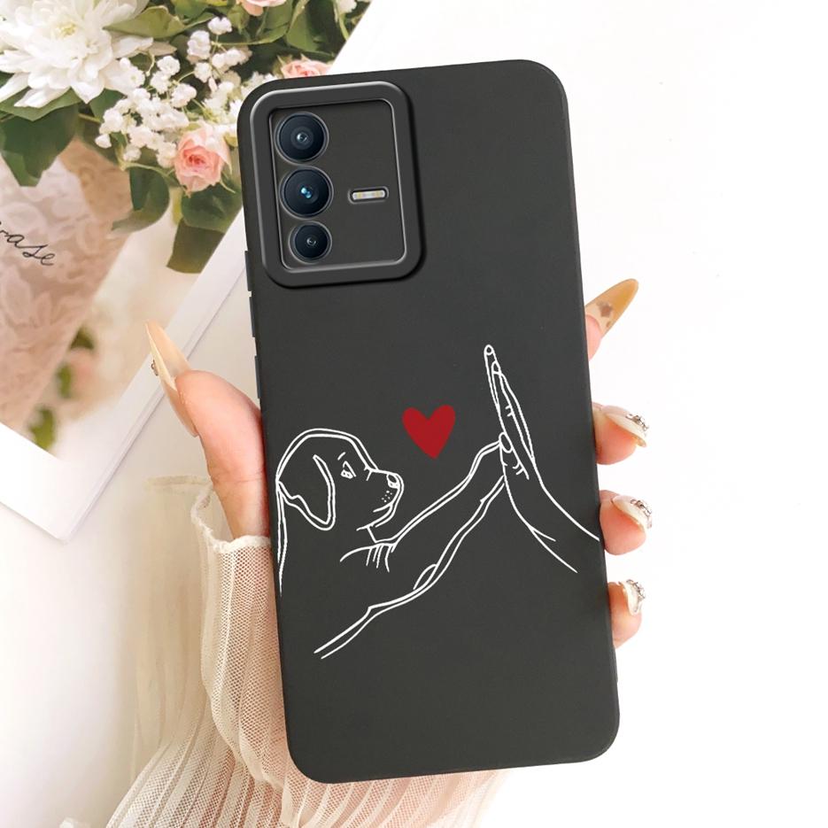 For Vivo V23 Pro Case V2132 Cute Rabbit Cartoon Cover Shockproof Soft TPU Phone Case For Vivo V23e V 23 VivoV23 Pro Fundas Coque