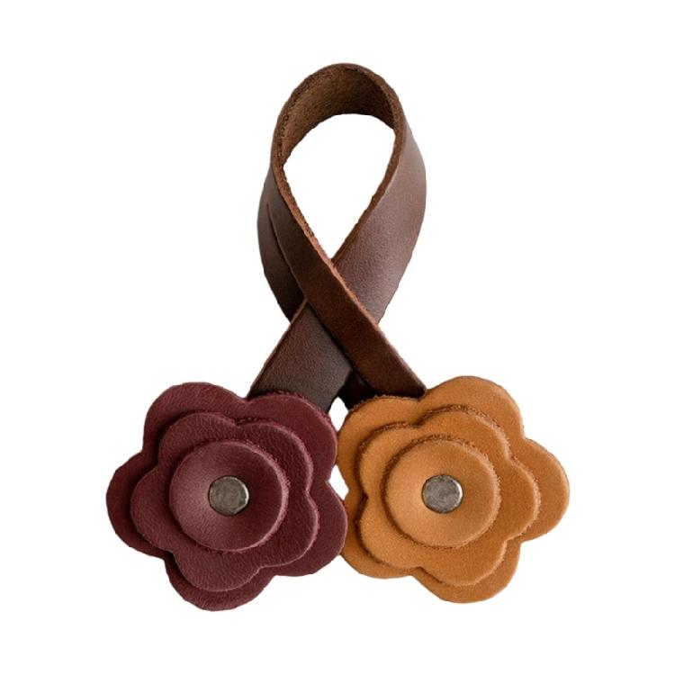 

Elegant Rose Charm For Bags Retro PU Accessory Fast Connect Design Fashion Bag Pendant Ideal For Personal Use 1