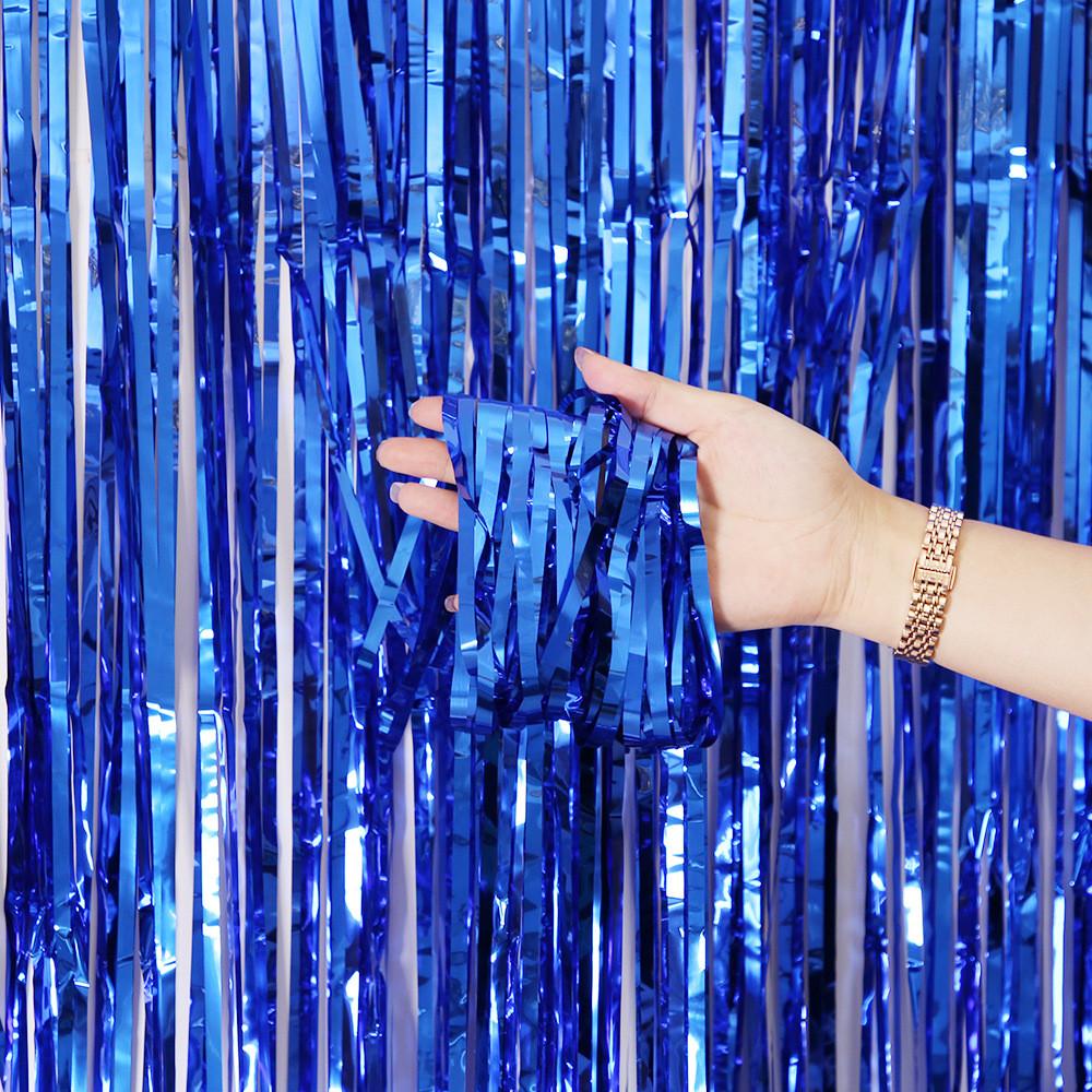 Colorful Radiant Streamer Curtain Perfect For Various Festive Celebrations Events And