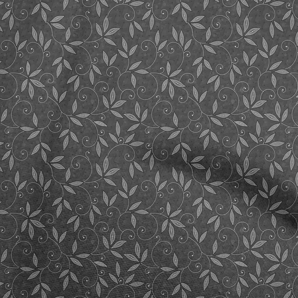 oneOone Cotton Flex Dusty Pink2 Fabric Dotted Floral Dress Material Fabric Print Fabric By The Yard 40 Inch