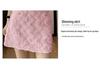 2026 Petite French Chic Apricot Lace Top & Skirt Set - Summer New Arrival