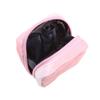Embroidered Letter Cosmetic Bag Women Small Lipstick Earphone Sanitary Napkin Storage Organizer Case Toiletry Makeup Bags