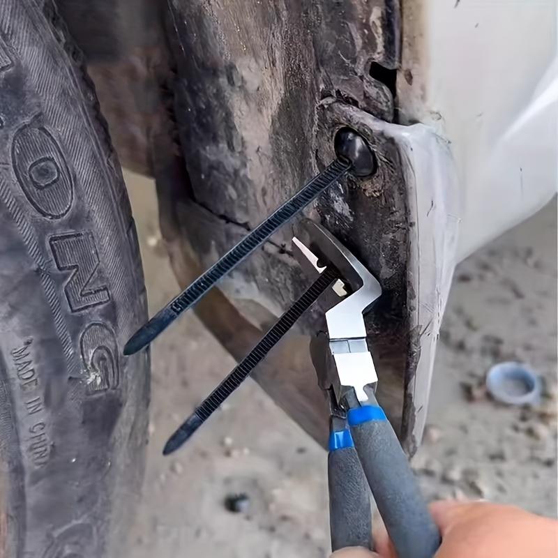 5/30/150SET Self-Locking Cable Tie Clip Heart-shaped Pin Black Universal Fastening Cable Tie