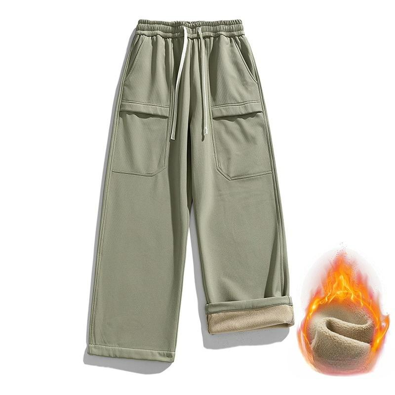 Three-proof Assault Pants Men's Autumn and Winter Straight Men's and Women's Outdoor Plus Velvet Thick Warm Tooling Casual Functional Sports Pants
