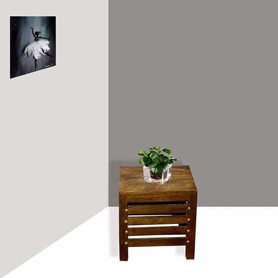 30.48cm Wooden Stools Living Room Chair Sitting Home Desk Office Furniture Home Furniture  Outdoor