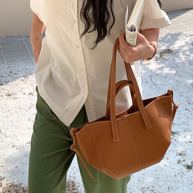 2024 weiche Leder PU Flügel Tasche für Frauen Designer Einkaufstasche Hohe Qualität Große Kapazität Handtasche Arbeit Pendler Weiblich