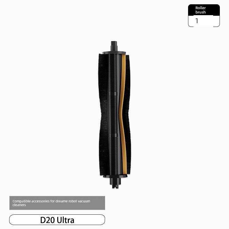 Accessories for Dreame D20 Ultra Robot Vacuum Cleaner: Roller Brush, Side Brush, Filter, Mop Cloth, Dust Bag