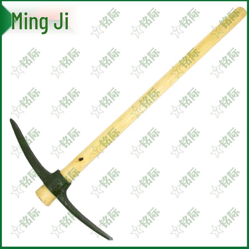 Multi-functional Wooden Handle Shovel and Pickaxe