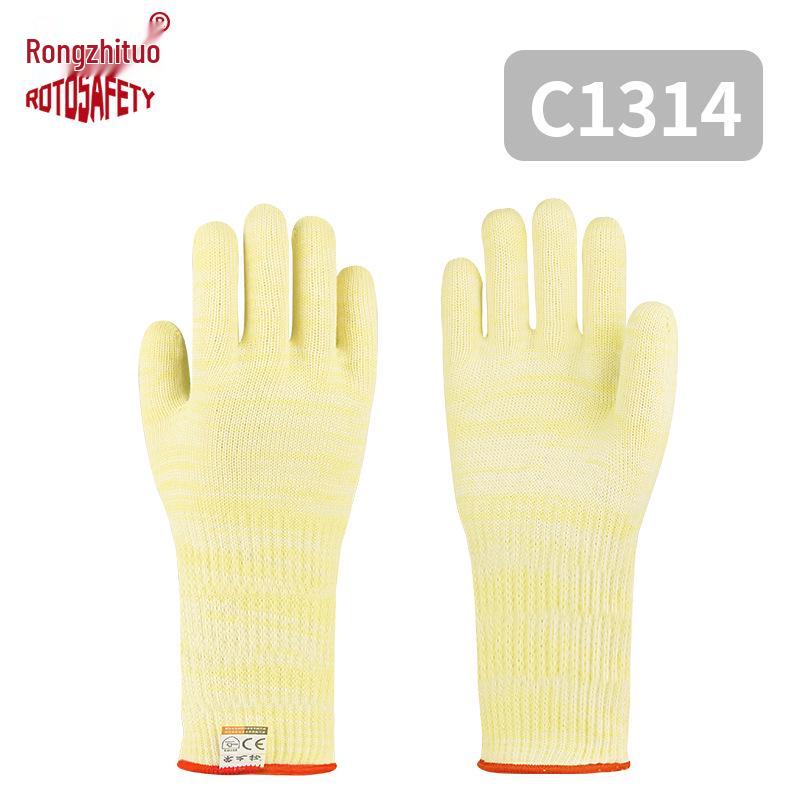 Ohnivzdorné Žáruvzdorné Flexibilní Aramidové Rukavice - Vysoká Teplota a Ochrana proti Řezu