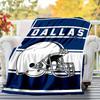 1pc Dallas Cowboys Blanket for Sofa Bed Soft and Light Bedding Ideal for Picnics, All-Season Christmas Outdoor Decor Accessories-c0803042