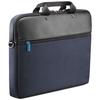 MOBILIS Executive Compact Laptop Bag - Water-Repellent Material - Navy Blue - 11-14 In