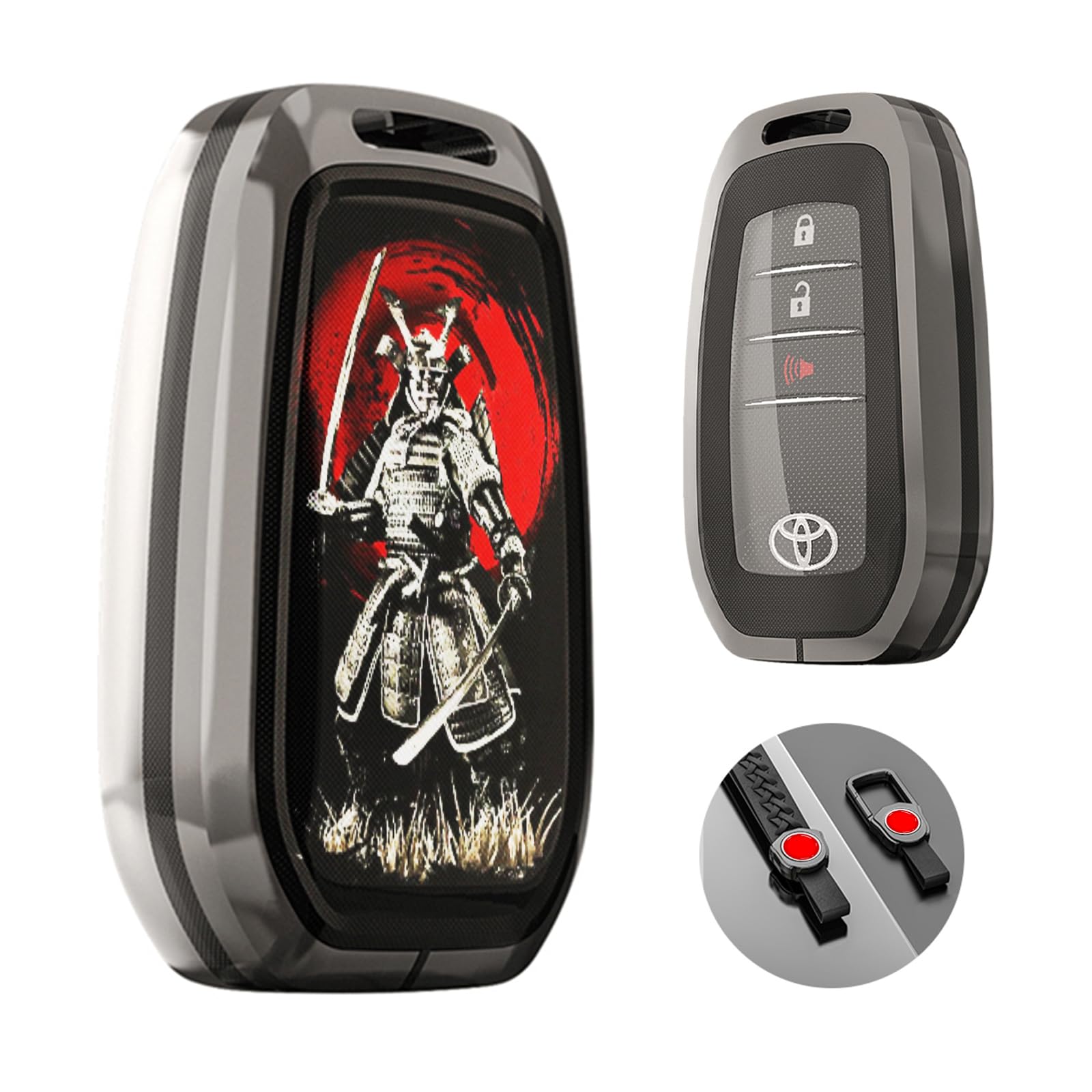 

Чехол для смарт-ключа, подходящий для Toyota New Sienta Yaris YARIS Mark X Yellow Label MARK [MDee] чёрный