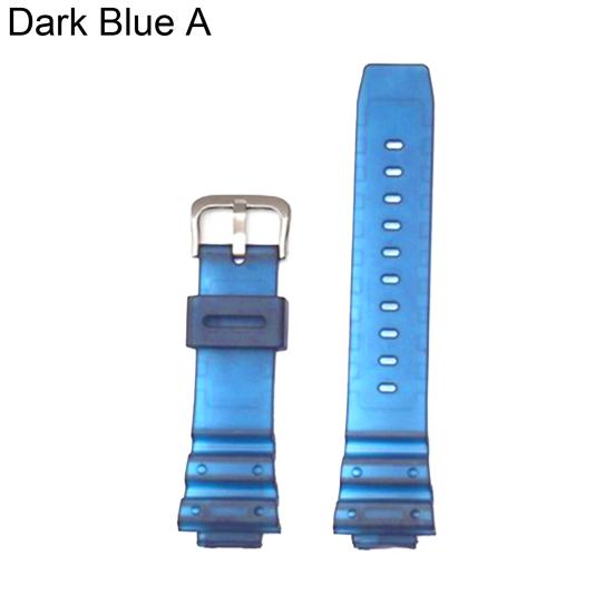 Uhrenarmband, weiches, wasserdichtes Harz, 16 mm, Sport-Tauch-Ersatzarmband, kompatibel mit der Casio 9052 5600 6900-Serie