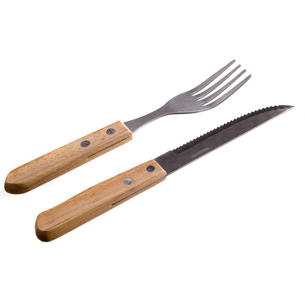 CUTLERY SET FOR STEAK, PIZZA, 12 Pcs. BANQUET