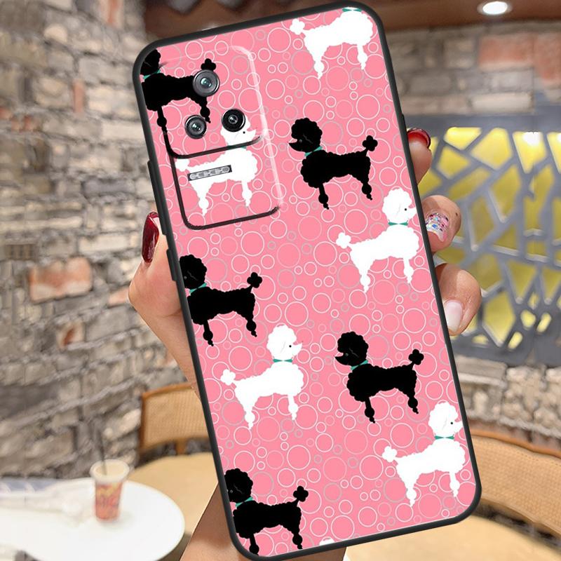 Poodle Dog Case For Xiaomi 14T Pro 13T 11T 12T 13 14 15 Ultra POCO X6 X7 Pro X3 X5 M6 F5 F6 Pro Cover