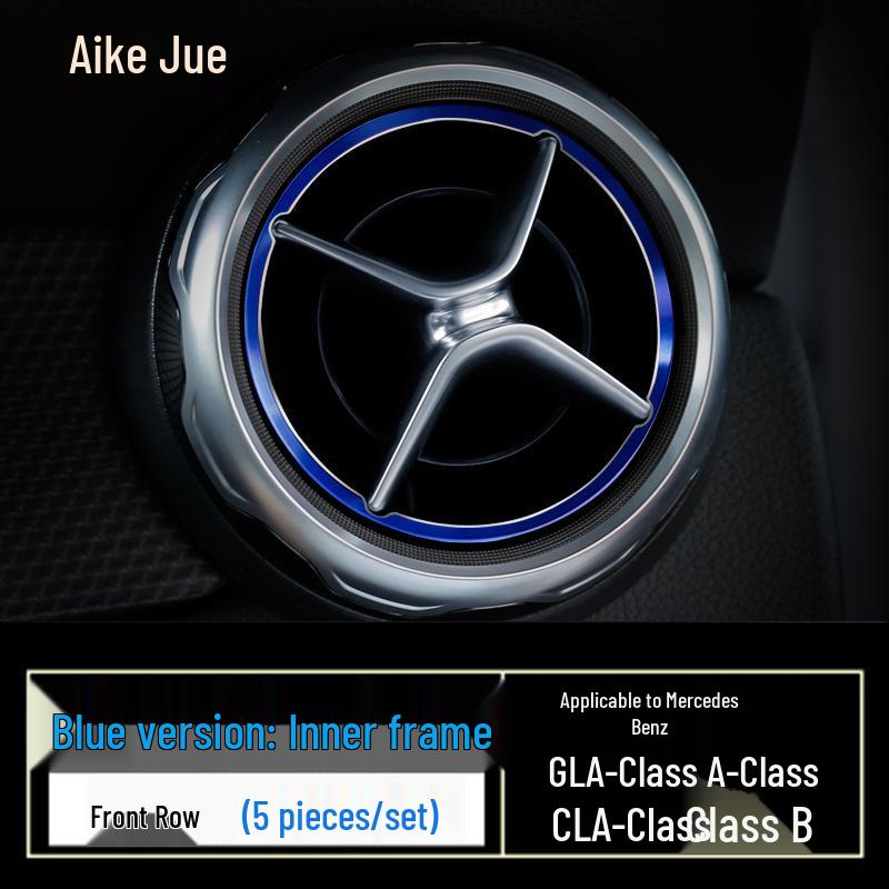 Dekorativní kroužek výdechu vzduchu pro Mercedes-Benz třídy C, GLC, GLA, CLA, A, B