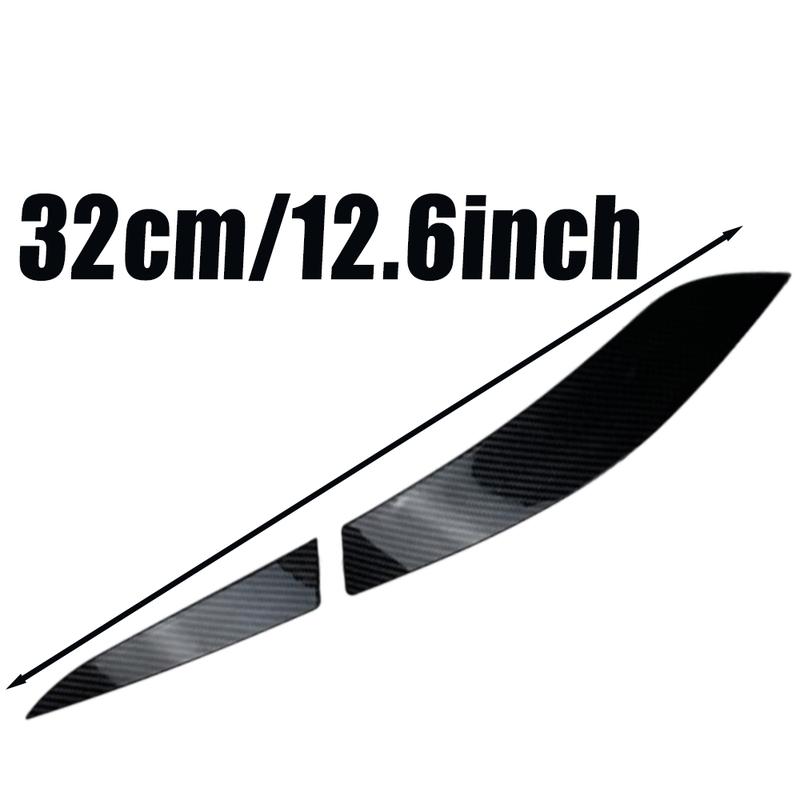 For Volkswagen Golf 6 MK6 GTI R 2009 2010 2011 2012 Rear Tail Light Lamp Eyelid Trim Cover Headlights Eyebrow Eyelids Trim