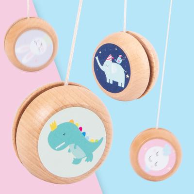 Children's Toy Yo-yo Kindergarten Small Gift Cute Souvenir YOYO Ball Wooden Fun Toy