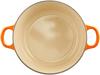 Le Creuset Cast Iron Enameled Pot Cocotte Ronde 22 cm Orange