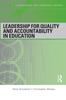 Bok Leadership for Quality and Accountability In Education