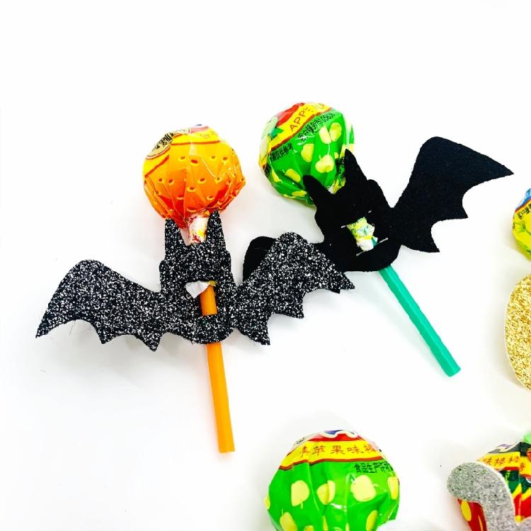 30Pcs Halloween Candy Holder Card Lollipop Candy Chocolate Decoration Cards