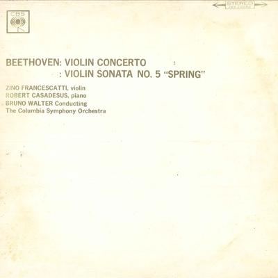 LP Record ZINO FRANCESCATTI(VIOLIN)/ROBERT CA - Beethoven/Violin Concerto,violin So OS546C COLUMBIA 1966 Japan Classical Used
