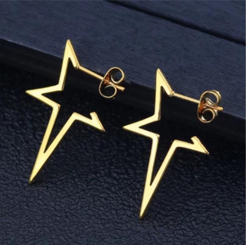 1 paio di orecchini pendenti a stella Orecchini pendenti Orecchini a stella geometrica