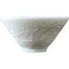 Sheep Fat Jade White Porcelain Tea Cup Individual Owner Cup Sunken Carved Bamboo Hat Cup 100ML Kung Fu Tea Bowl