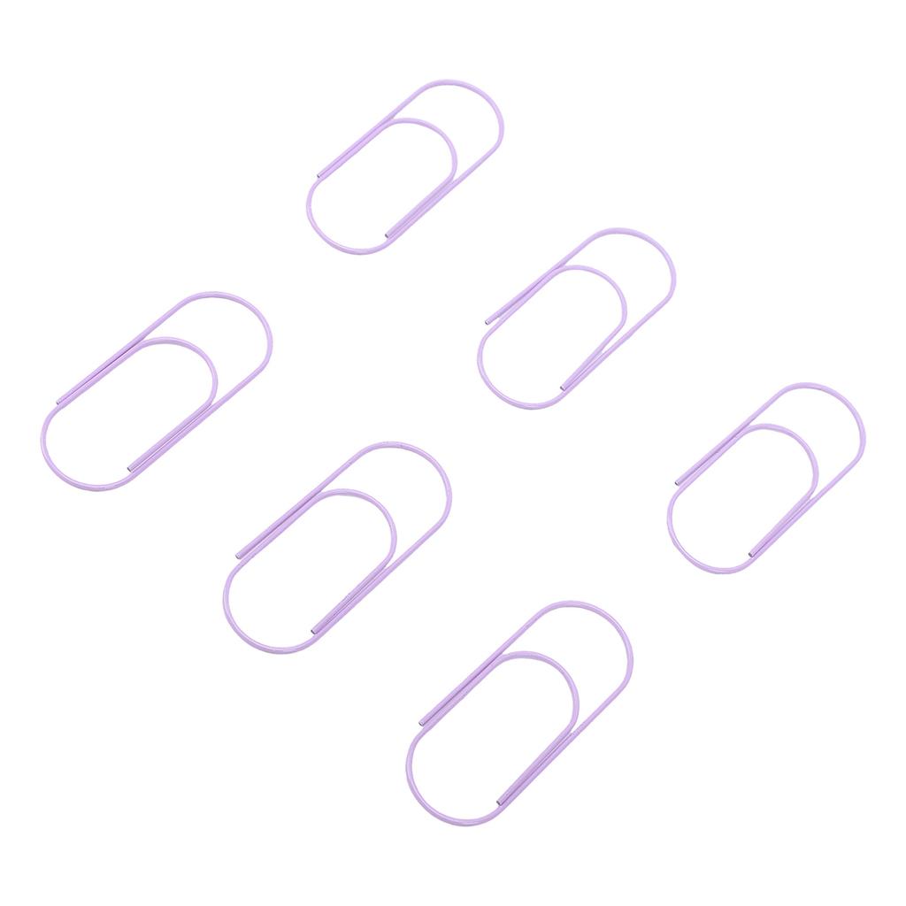 100 Pcs Large Paper Clip 2 Inch 50mm Rust Proof Metal Cute Jumbo Paperclips for Home School Office